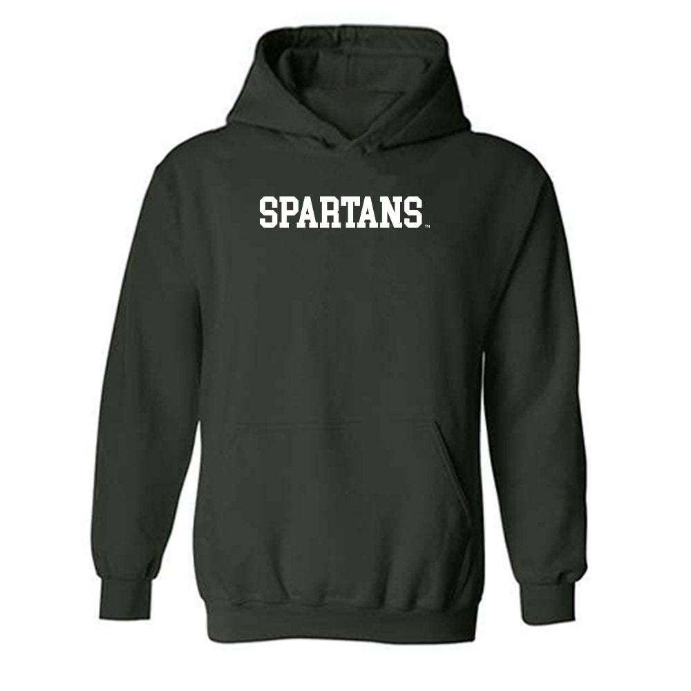 Michigan State - NCAA Cheerleading : Jack Mattice - Generic Shersey Hooded Sweatshirt-0