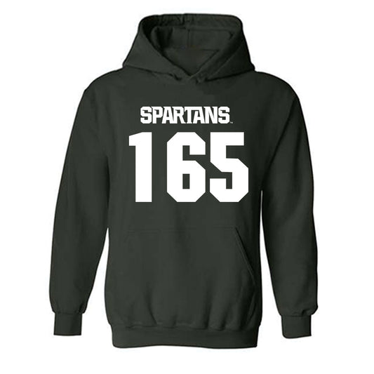 Michigan State - NCAA Wrestling : Owen Segorski - Generic Shersey Hooded Sweatshirt-0