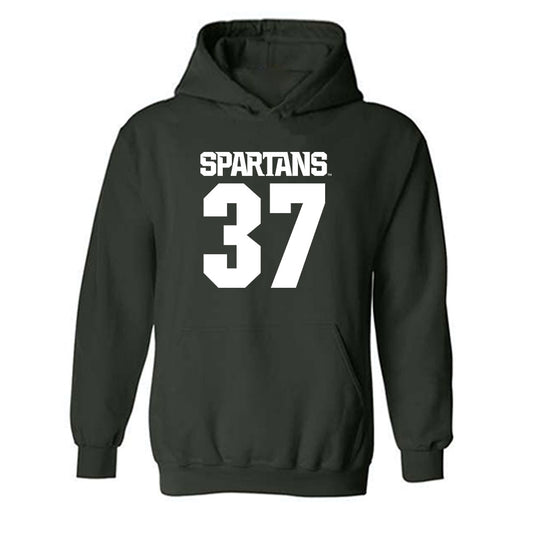 Michigan State - NCAA Football : Liam Boyd - Generic Shersey Hooded Sweatshirt-0