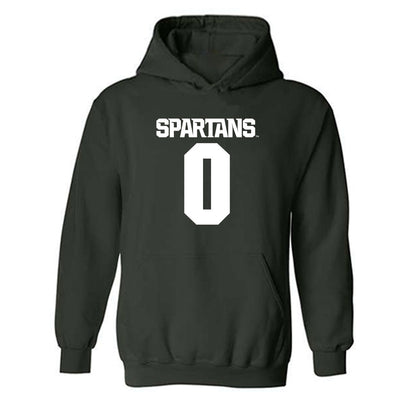 Michigan State - NCAA Softball : Kendall Smiley - Generic Shersey Hooded Sweatshirt-0