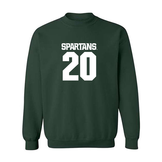 Michigan State - NCAA Women's Field Hockey : Ellie Kendall - Generic Shersey Crewneck Sweatshirt-0