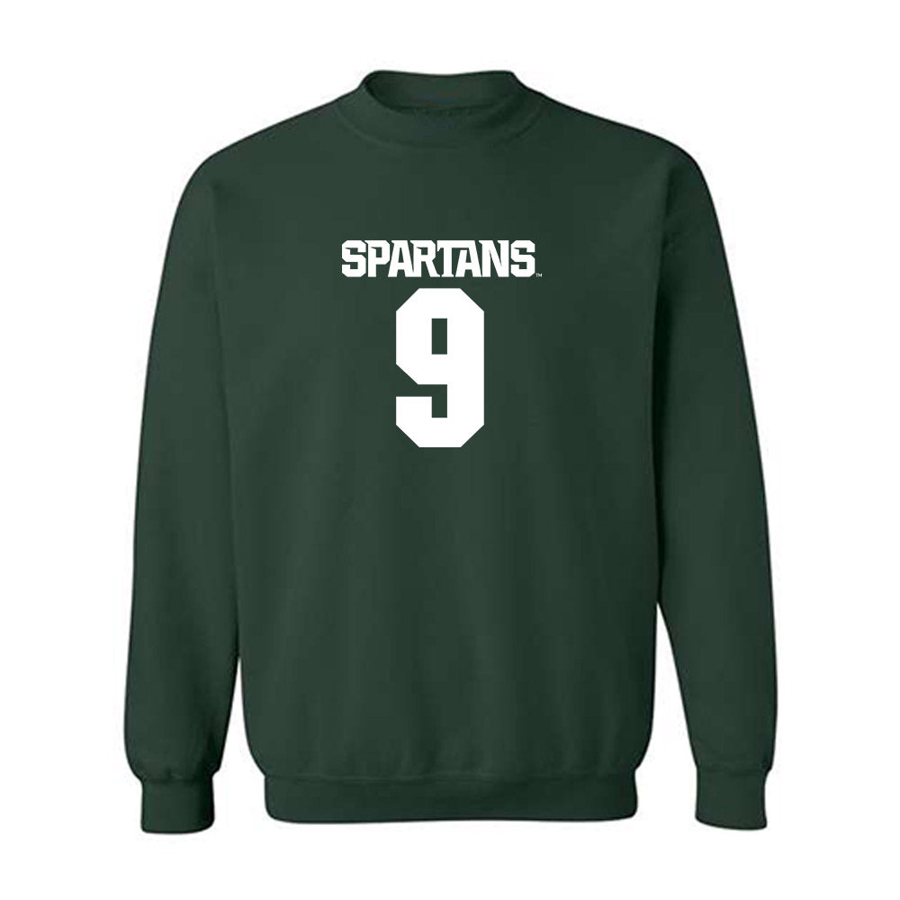 Michigan State - NCAA Football : Rhys Dakin - Generic Shersey Crewneck Sweatshirt-0