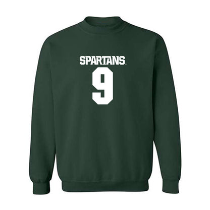 Michigan State - NCAA Football : Rhys Dakin - Generic Shersey Crewneck Sweatshirt-0