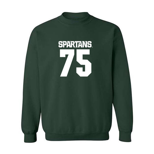 Michigan State - NCAA Football : Benjamin Murawski - Generic Shersey Crewneck Sweatshirt-0