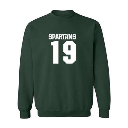 Michigan State - NCAA Women's Soccer : Emerson Sargeant - Generic Shersey Crewneck Sweatshirt-0