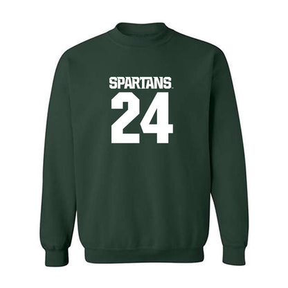 Michigan State - NCAA Softball : Hannah Greer - Generic Shersey Crewneck Sweatshirt