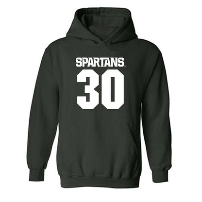 Michigan State - NCAA Women's Volleyball : Colbie McKenna - Generic Shersey Hooded Sweatshirt-0