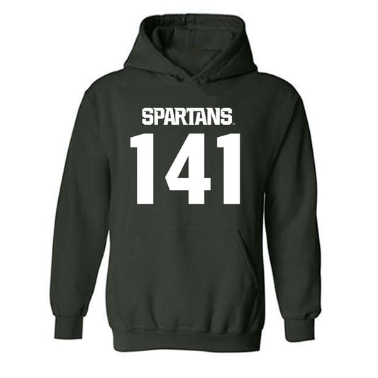 Michigan State - NCAA Wrestling : Dale Gant - Generic Shersey Hooded Sweatshirt-0