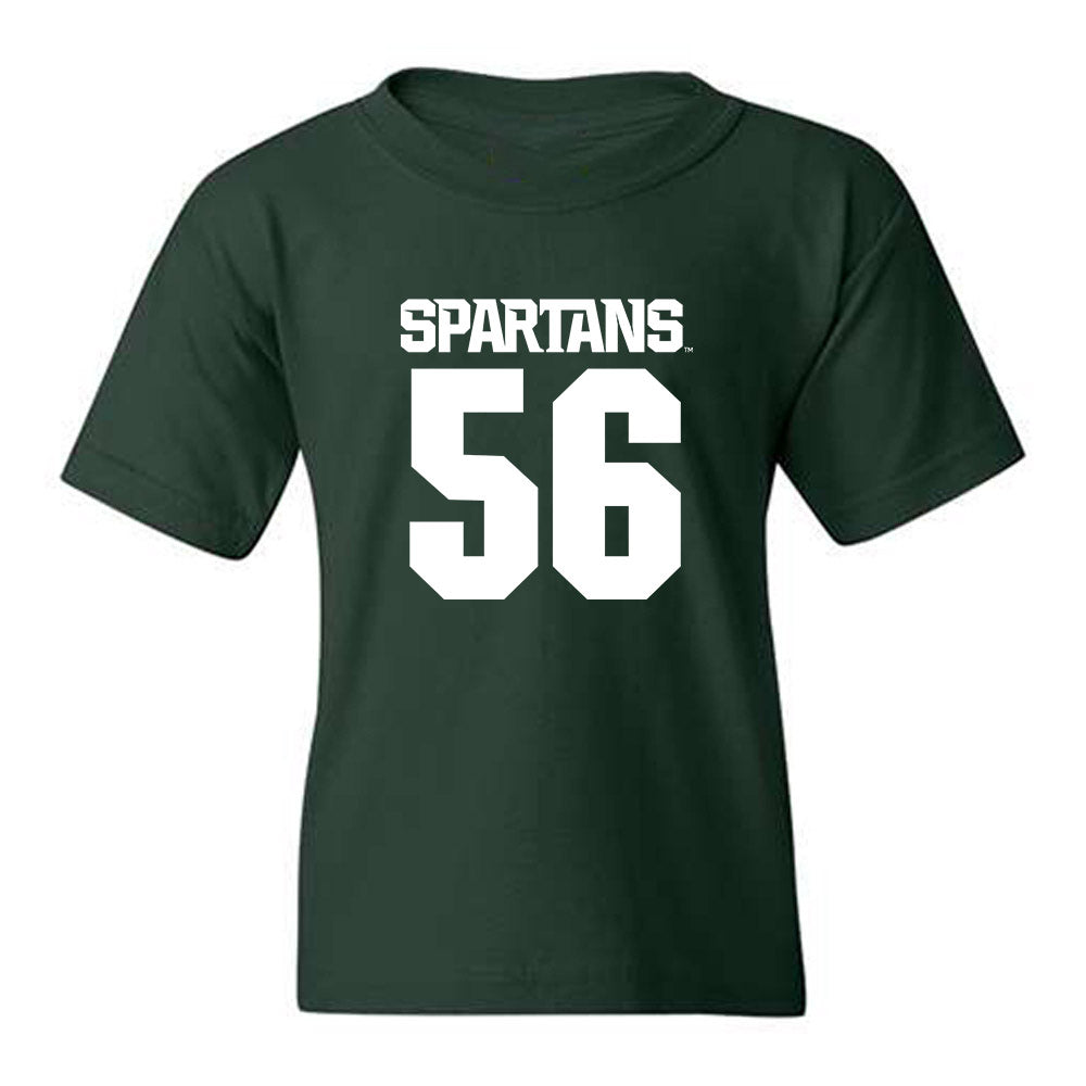 Michigan State - NCAA Football : Chris Piwowarczyk - Generic Shersey Youth T-Shirt-0