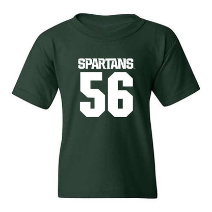Michigan State - NCAA Football : Chris Piwowarczyk - Generic Shersey Youth T-Shirt-0