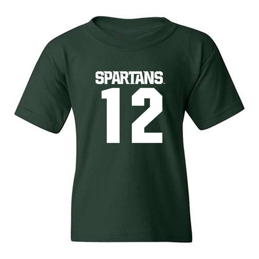 Michigan State - NCAA Football : Carson Gulker - Generic Shersey Youth T-Shirt-0