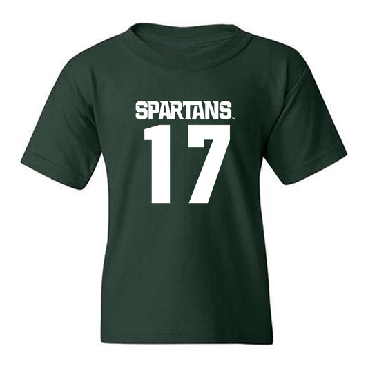 Michigan State - NCAA Men's Ice Hockey : Jack Hextall - Generic Shersey Youth T-Shirt-0