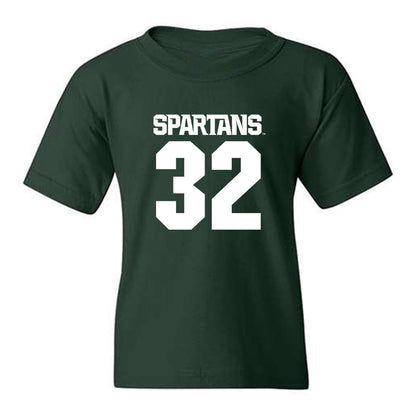 Michigan State - NCAA Football : Evan Young - Generic Shersey Youth T-Shirt-0