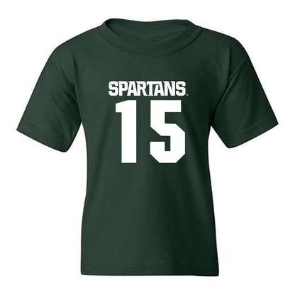 Michigan State - NCAA Football : Leo Hannan - Generic Shersey Youth T-Shirt-0