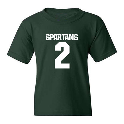 Michigan State - NCAA Men's Soccer : William Eby - Generic Shersey Youth T-Shirt-0