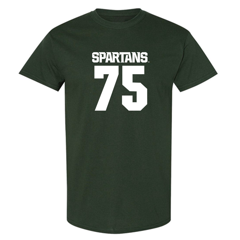 Michigan State - NCAA Football : Benjamin Murawski - Generic Shersey T-Shirt-0