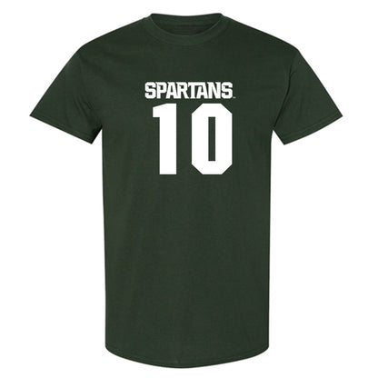 Michigan State - NCAA Women's Basketball : Ines Sotelo - Generic Shersey T-Shirt-0