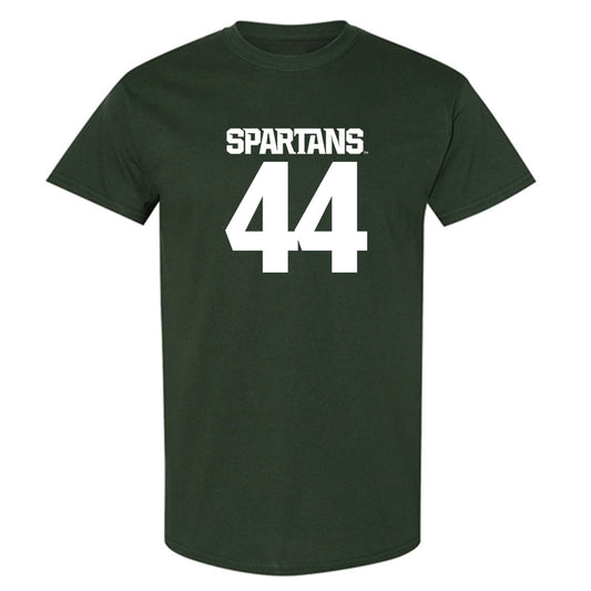 Michigan State - NCAA Baseball : Isaiah Domey - Generic Shersey T-Shirt-0