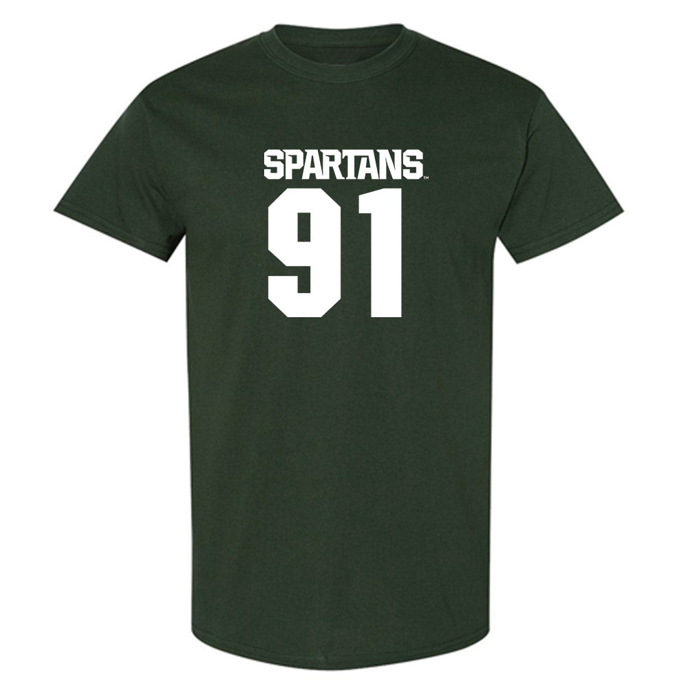 Michigan State - NCAA Football : Jackson Pahl - Generic Shersey T-Shirt-0