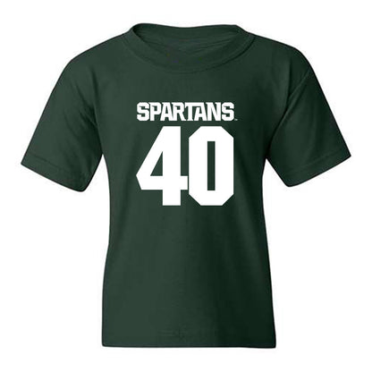 Michigan State - NCAA Football : Tarik Ahmetbasic - Generic Shersey Youth T-Shirt-0