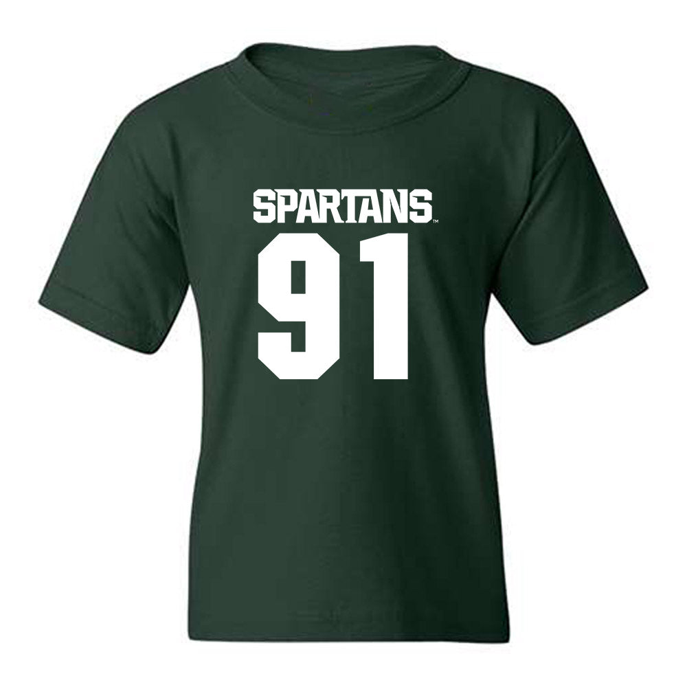 Michigan State - NCAA Football : Jackson Pahl - Generic Shersey Youth T-Shirt-0