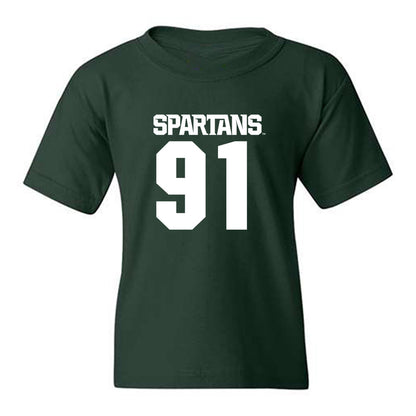 Michigan State - NCAA Football : Jackson Pahl - Generic Shersey Youth T-Shirt-0