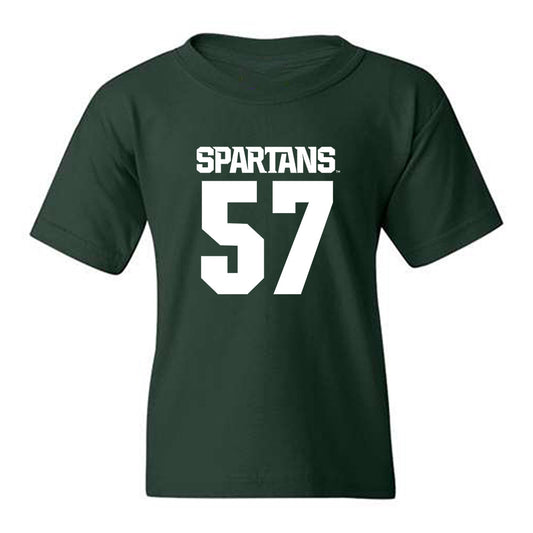 Michigan State - NCAA Football : Hudson Aultman - Generic Shersey Youth T-Shirt-0