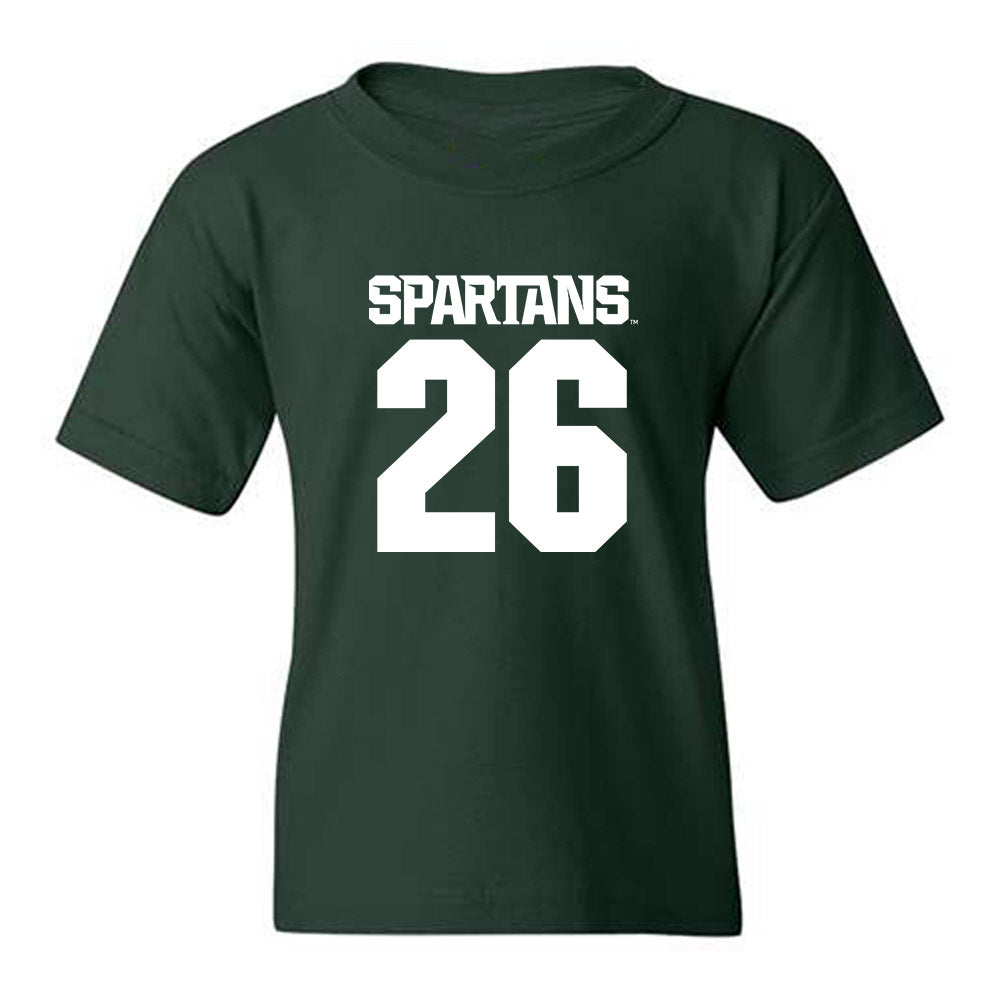 Michigan State - NCAA Women's Volleyball : Alana Whitfield - Generic Shersey Youth T-Shirt-0