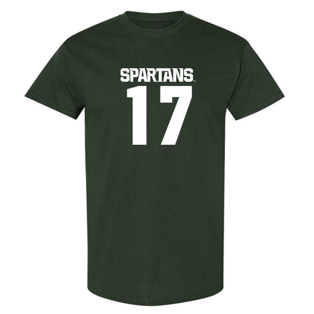 Michigan State - NCAA Men's Soccer : Peter Soudan - Generic Shersey T-Shirt-0