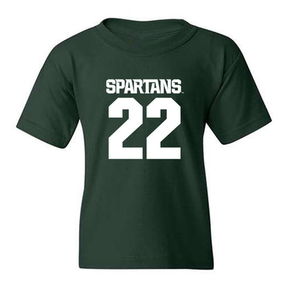 Michigan State - NCAA Football : Tyran Chappell - Generic Shersey Youth T-Shirt-0