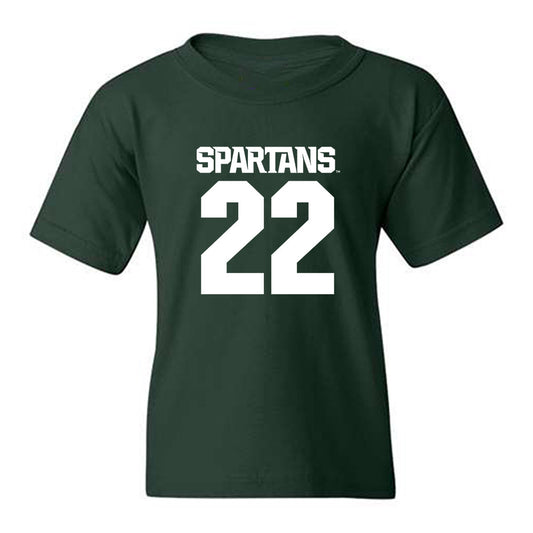 Michigan State - NCAA Football : Tyran Chappell - Generic Shersey Youth T-Shirt-0