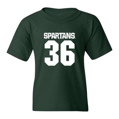 Michigan State - NCAA Football : Leonard Ah You - Generic Shersey Youth T-Shirt-0