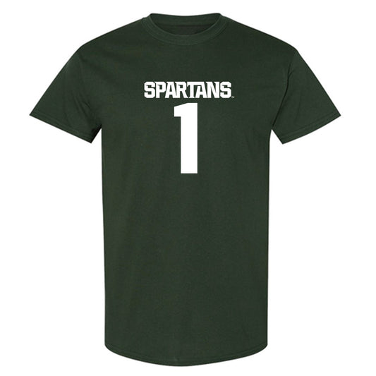 Michigan State - NCAA Men's Soccer : Jake Grekowicz - Generic Shersey T-Shirt-0