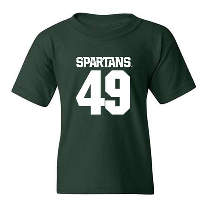 Michigan State - NCAA Men's Basketball : Anton Bonke - Generic Shersey Youth T-Shirt-0