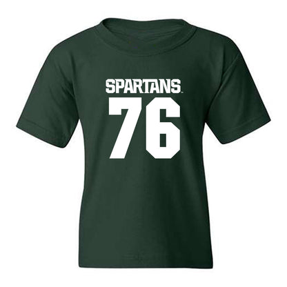 Michigan State - NCAA Football : Drew Nichols - Generic Shersey Youth T-Shirt-0