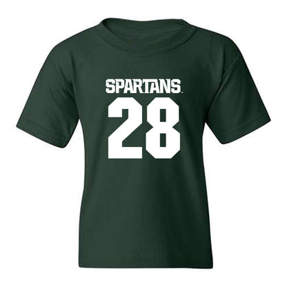 Michigan State - NCAA Baseball : Aidan Donovan - Generic Shersey Youth T-Shirt-0