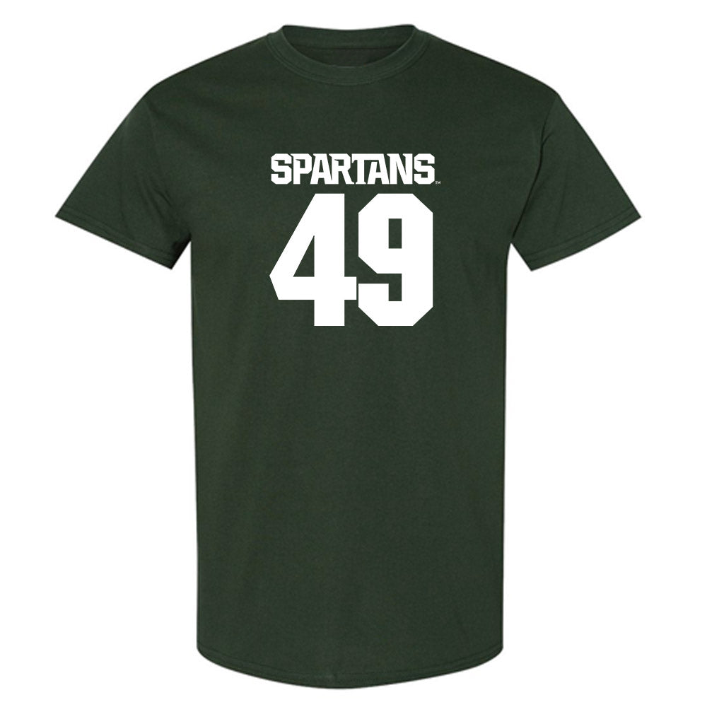 Michigan State - NCAA Men's Basketball : Anton Bonke - Generic Shersey T-Shirt-0