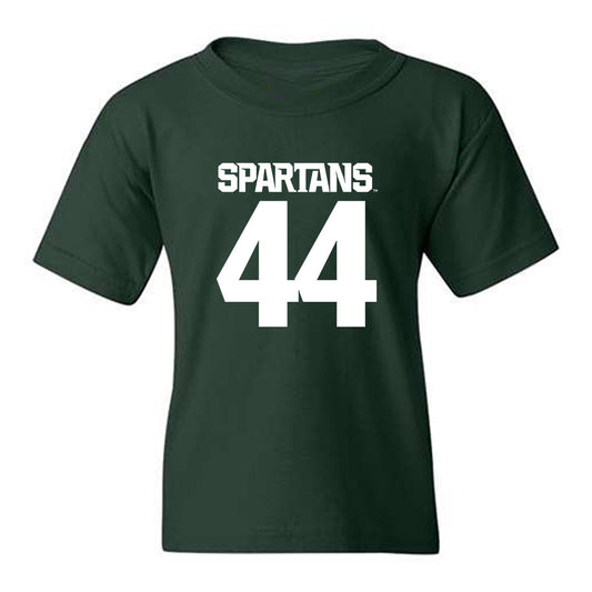 Michigan State - NCAA Baseball : Isaiah Domey - Generic Shersey Youth T-Shirt-0