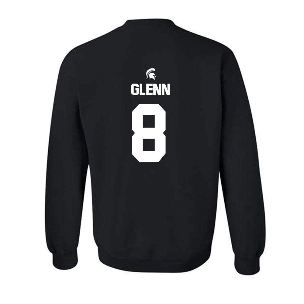 Michigan State - NCAA Men's Basketball : Kaleb Glenn - Sports Shersey Crewneck Sweatshirt-1