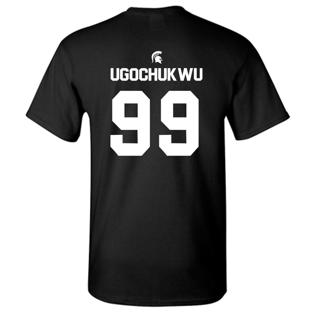 Michigan State - NCAA Men's Basketball : Divine-Collins Ugochukwu - Sports Shersey T-Shirt-1
