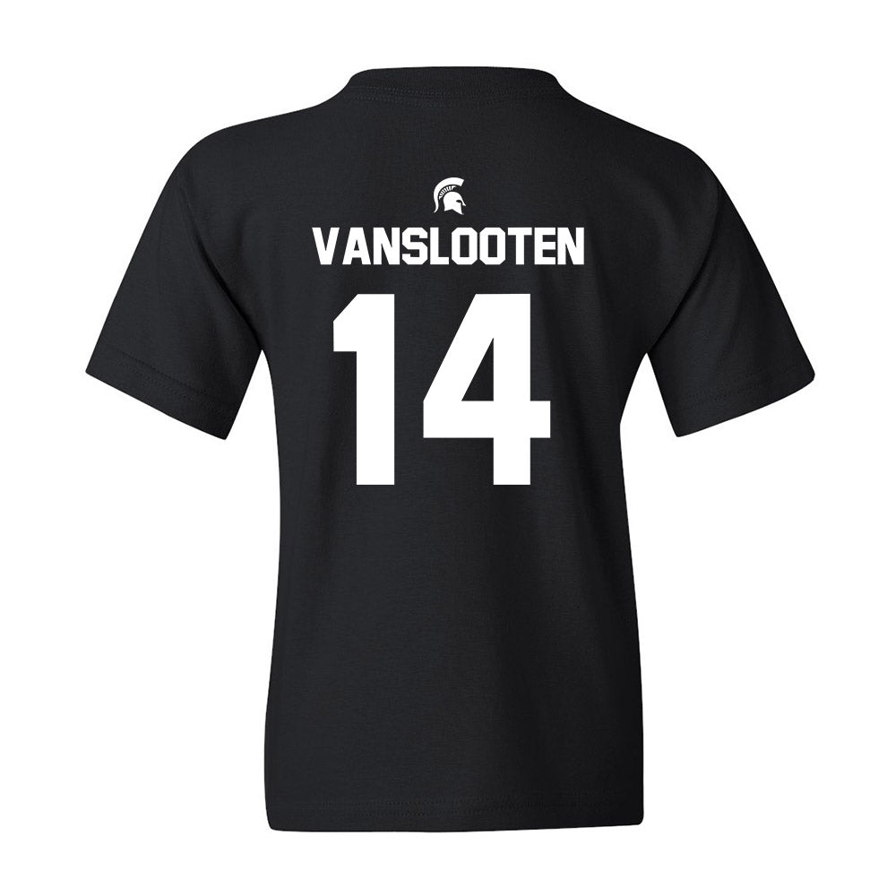Michigan State - NCAA Women's Basketball : Grace VanSlooten - Sports Shersey Youth T-Shirt