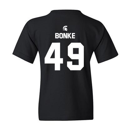 Michigan State - NCAA Men's Basketball : Anton Bonke - Sports Shersey Youth T-Shirt-1