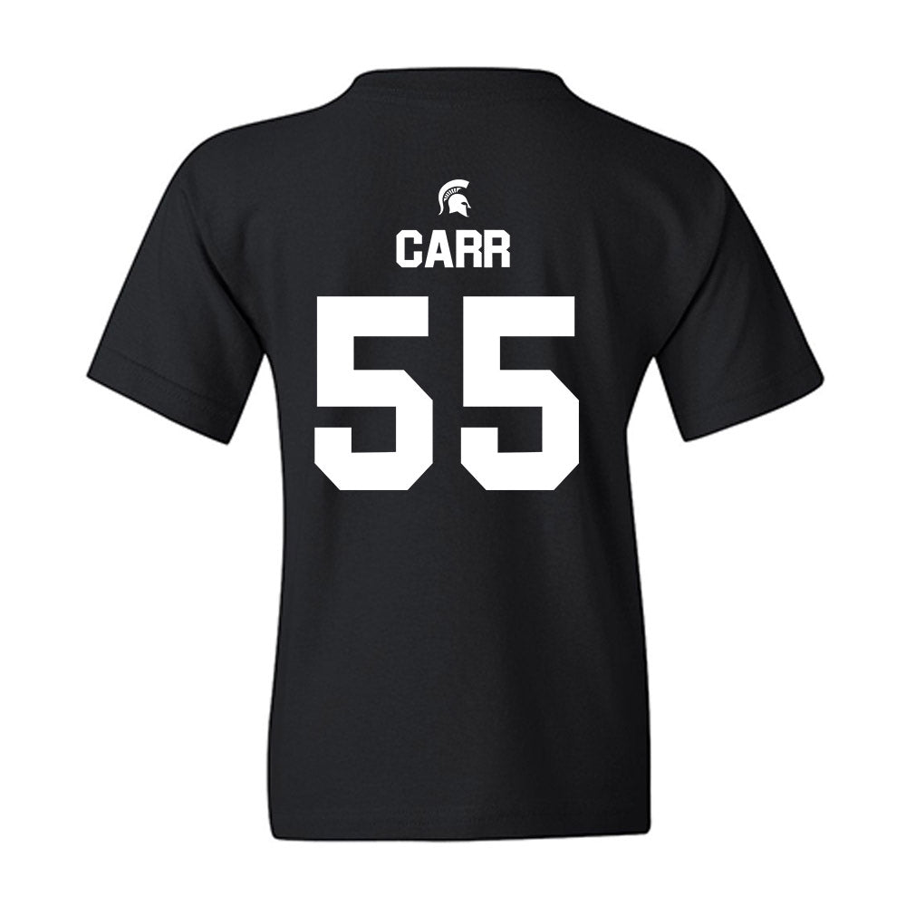 Michigan State - NCAA Men's Basketball : Coen Carr - Sports Shersey Youth T-Shirt-1