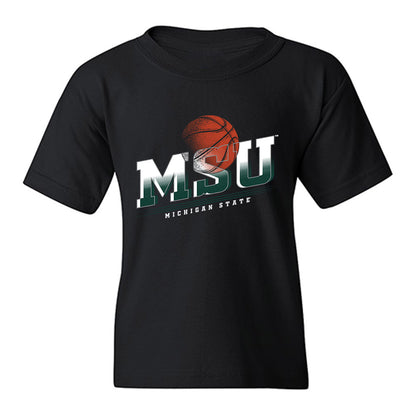 Michigan State - NCAA Men's Basketball : Coen Carr - Sports Shersey Youth T-Shirt-0