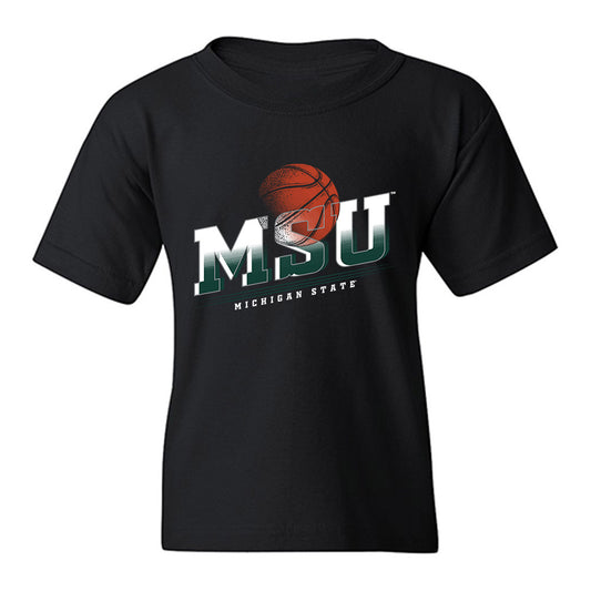 Michigan State - NCAA Men's Basketball : Carlos Medlock jr - Sports Shersey Youth T-Shirt-0
