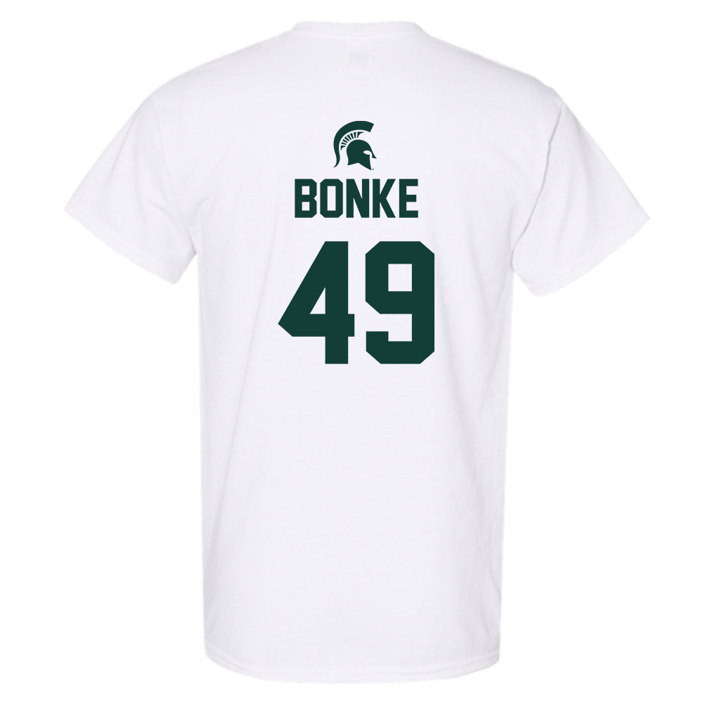 Michigan State - NCAA Men's Basketball : Anton Bonke - Sports Shersey T-Shirt-1