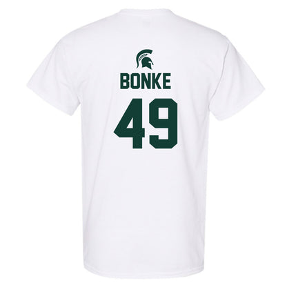 Michigan State - NCAA Men's Basketball : Anton Bonke - Sports Shersey T-Shirt-1