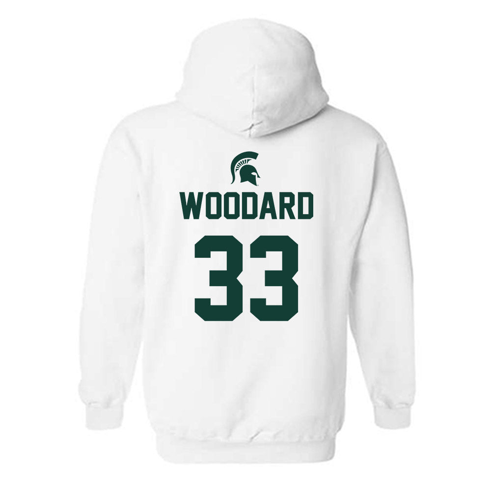 Michigan State - NCAA Women's Basketball : Juliann Woodard - Sports Shersey Hooded Sweatshirt