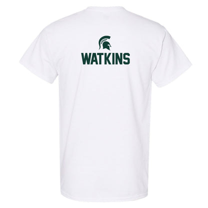 Michigan State - NCAA Men's Basketball : Matthew Watkins - Sports Shersey T-Shirt-1