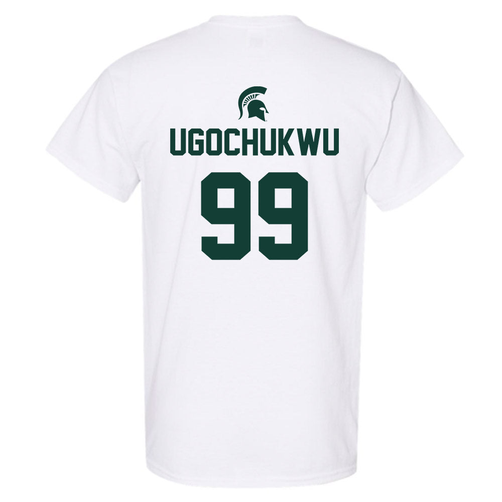 Michigan State - NCAA Men's Basketball : Divine-Collins Ugochukwu - Sports Shersey T-Shirt-1
